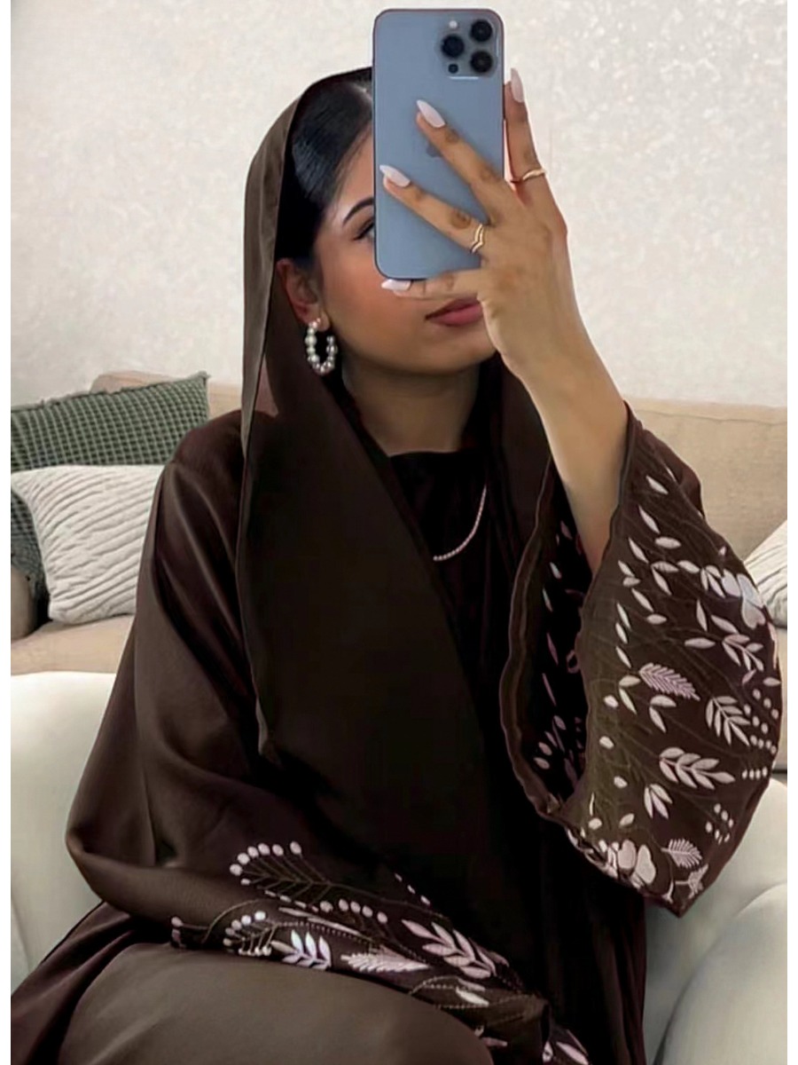 Jalabiya Women Arabic - Turkey Emboridery Abaya for Women Dress
