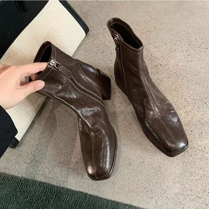 Ethnic Fashion - New Women's Shoes Designer Heel Ankle