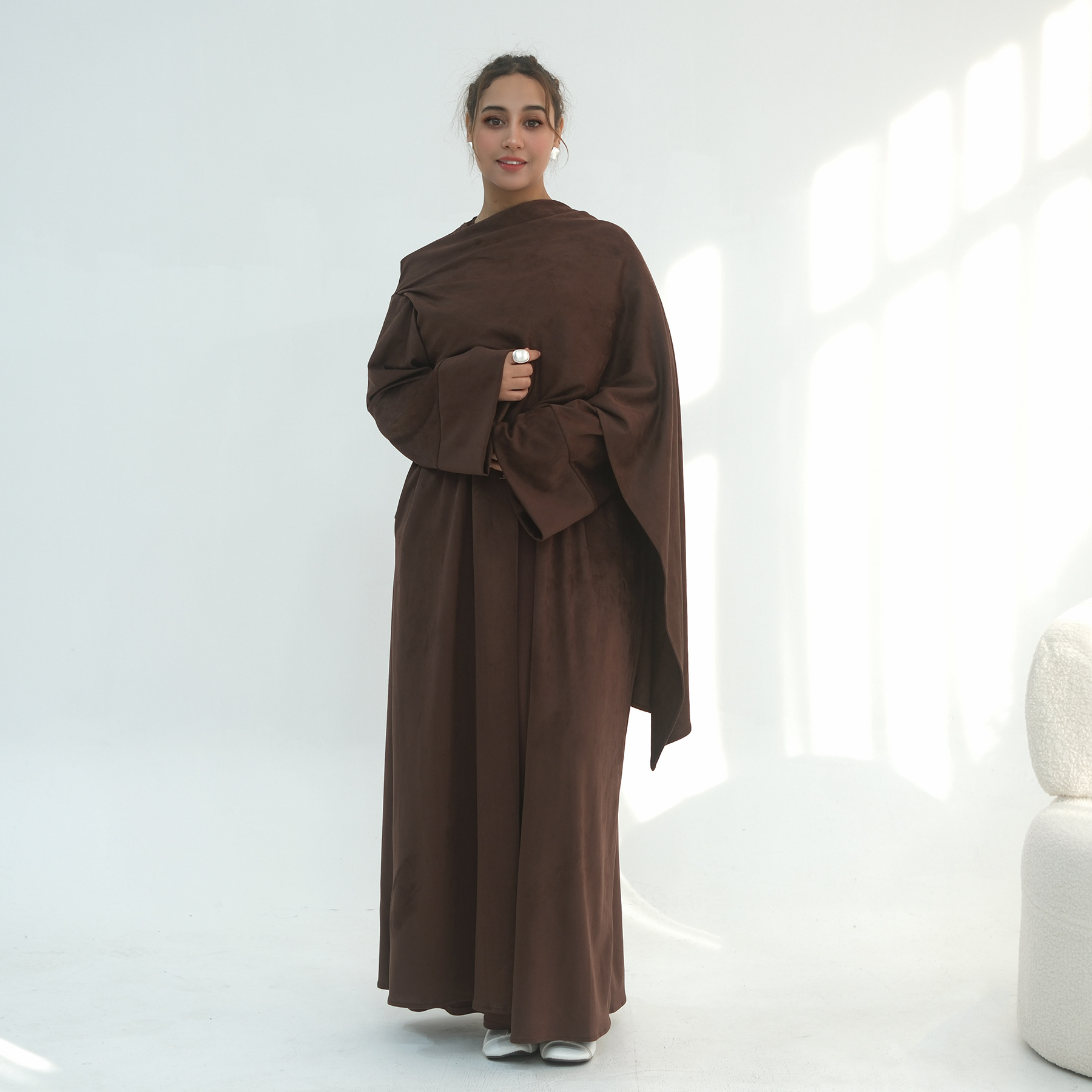 2026 Open Front Abaya Cape Mus - огляд і ціна Jalabiya Women Arabic