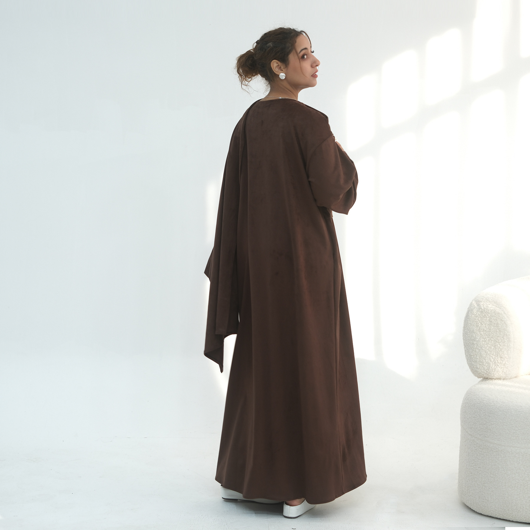 2026 Open Front Abaya Cape Mus - огляд і ціна Jalabiya Women Arabic