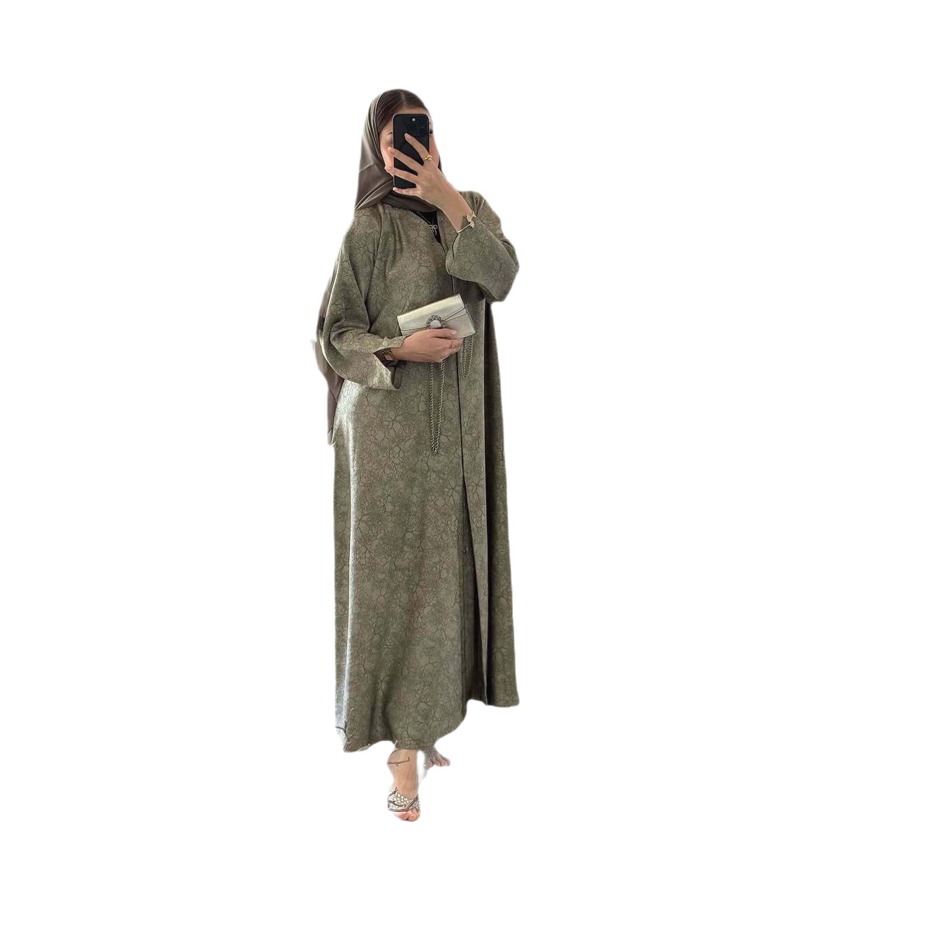 Eid Dress Print Abaya Women Mu - огляд і ціна Jalabiya Women Arabic
