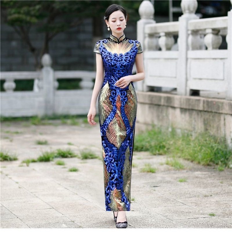 Woman Elegant Aodai Dress Shor - огляд і ціна Ao Dai Vietnam Dress