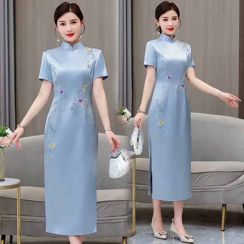 Women Ethnic Style Aodai  Cheo - огляд і ціна Ao Dai Vietnam Dress
