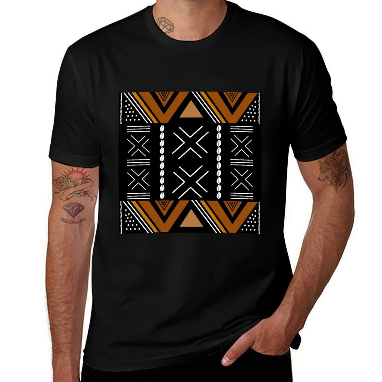 African Mud Cloth Bogolan Desi - огляд і ціна Mudcloth Print Top