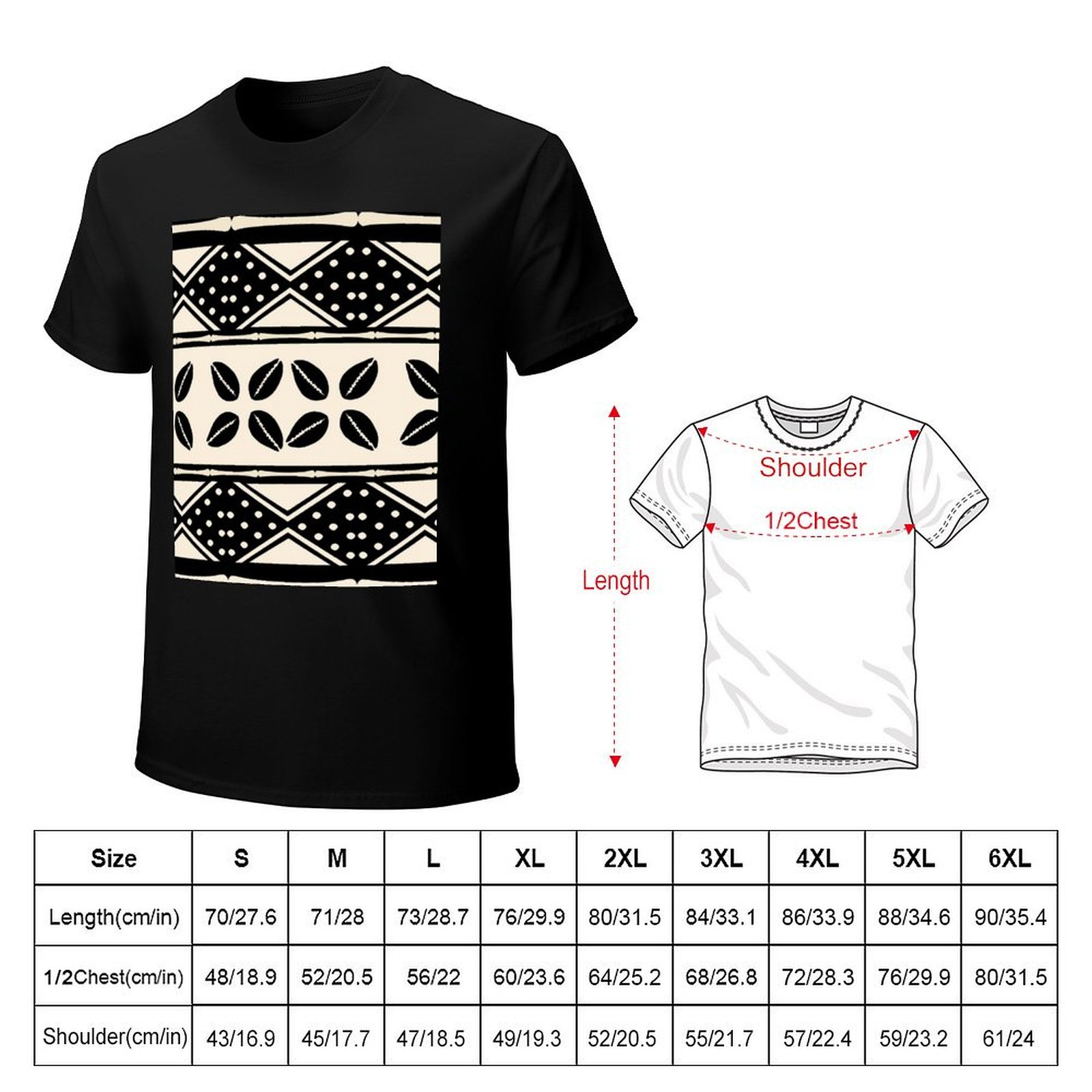 African abstract mud cloth pat - огляд і ціна Mudcloth Print Top