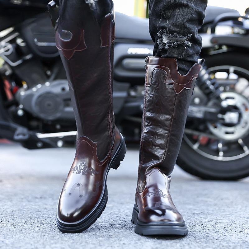 Men's Mid-calf Boots High Qual - огляд і ціна Ethnic Fashion