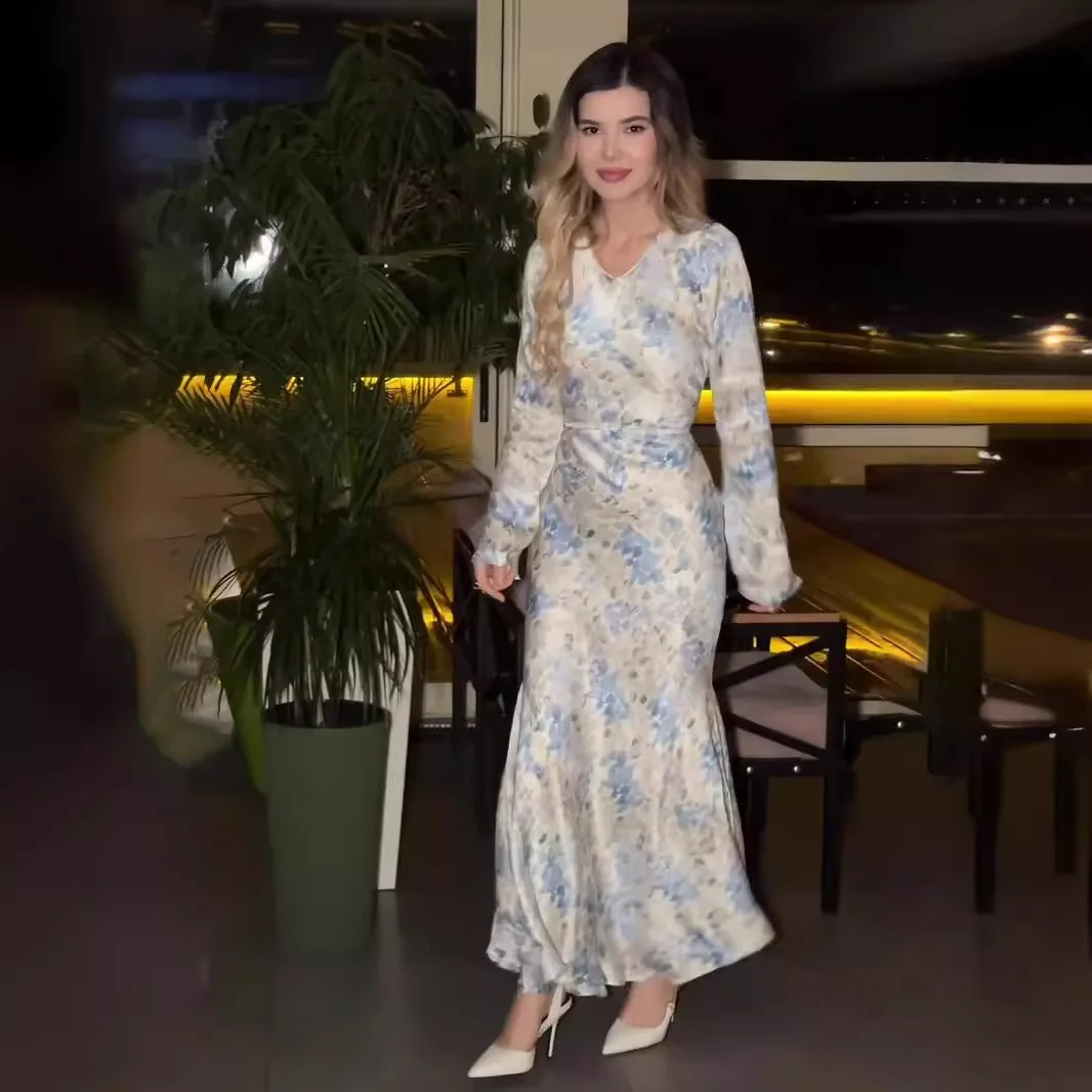 Eid Muslim Abaya for Women Par - огляд і ціна Jalabiya Women Arabic