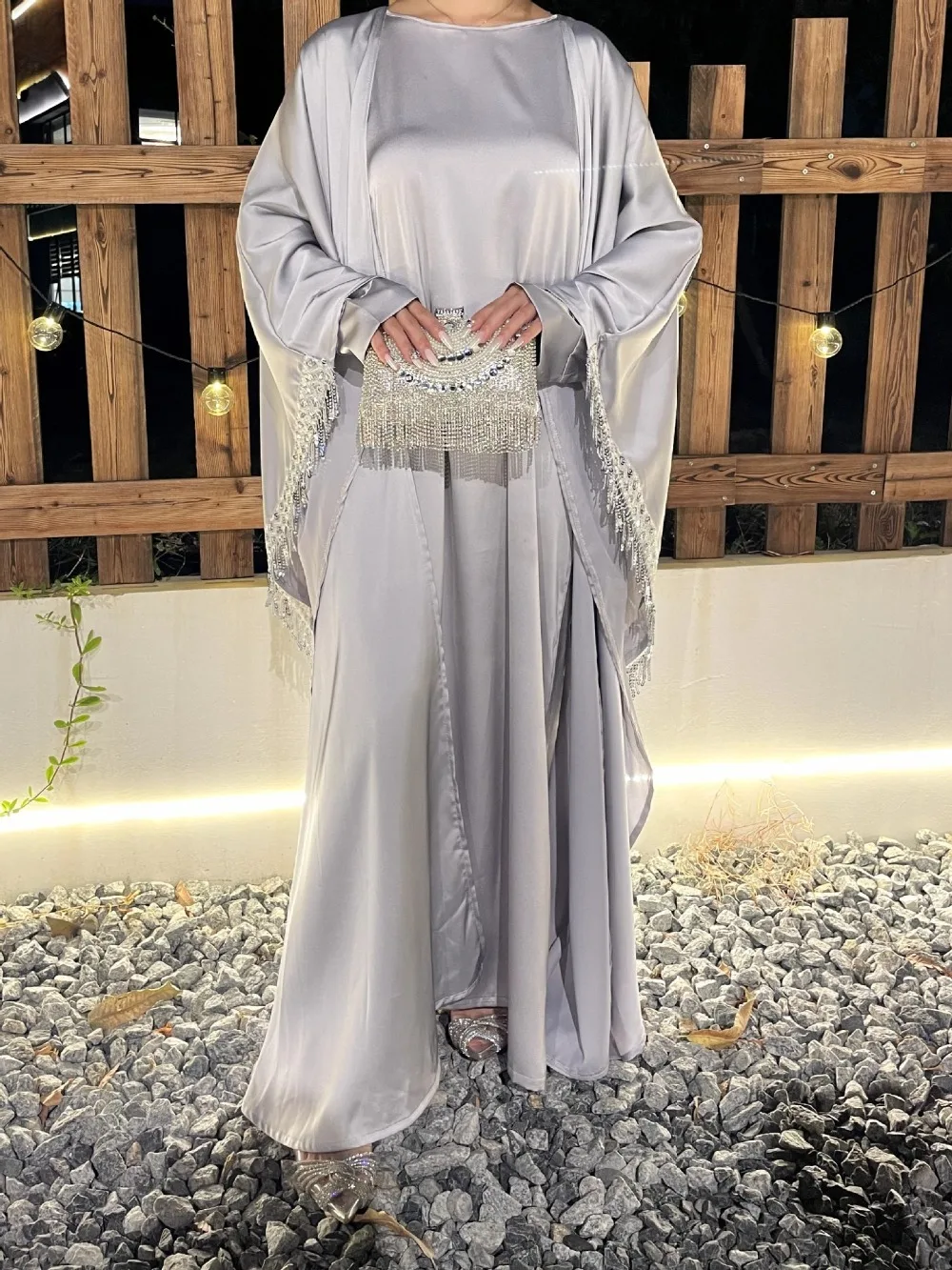Muslim Women Abaya Dress 2 Pie - огляд і ціна Jalabiya Women Arabic