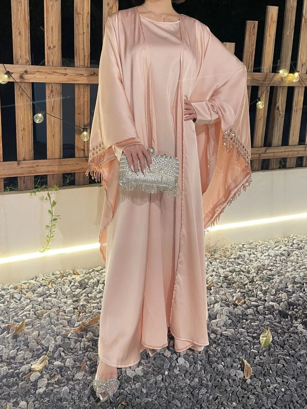 Muslim Women Abaya Dress 2 Pie - огляд і ціна Jalabiya Women Arabic