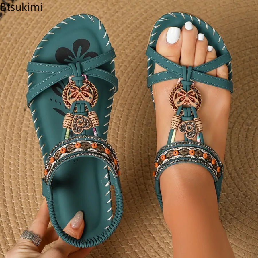 Women Bohemian Sandals Outdoor - огляд і ціна Ethnic Fashion