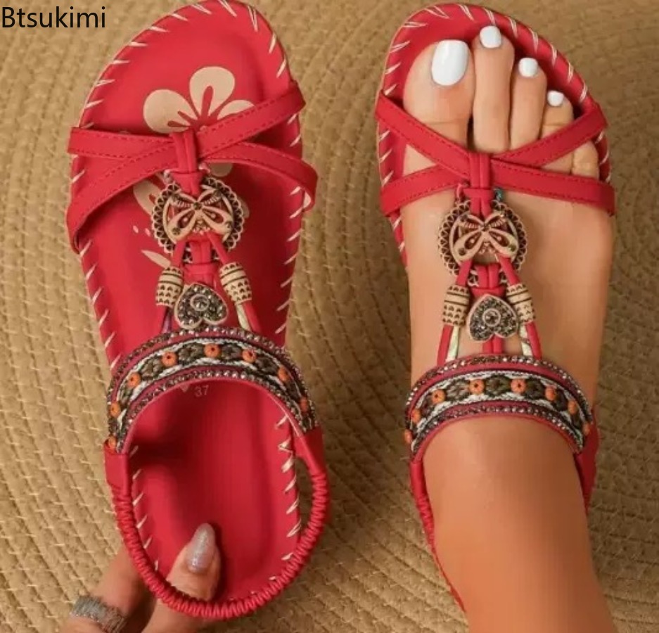 Women Bohemian Sandals Outdoor - огляд і ціна Ethnic Fashion