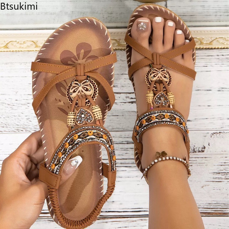 Women Bohemian Sandals Outdoor - огляд і ціна Ethnic Fashion
