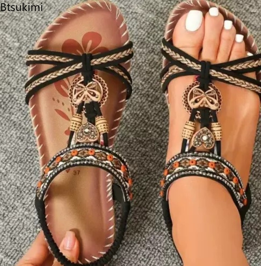 Women Bohemian Sandals Outdoor - огляд і ціна Ethnic Fashion