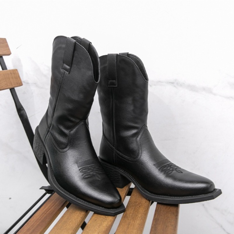 Men Boots Classic Embroidery W - огляд і ціна Ethnic Fashion